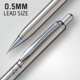 A810E-STERLING 0.5MM MEC.PENCIL SILVER BDY(WEB)