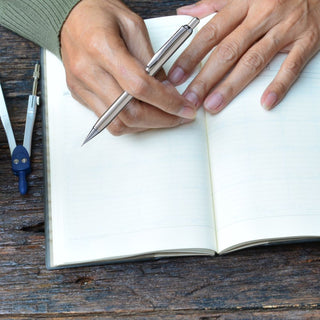 A810E-STERLING 0.5MM MEC.PENCIL SILVER BDY(WEB)