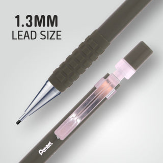 AM13-D AUTO PENCIL 1.3MM GREEN BDY 1PC BOX (WEB)
