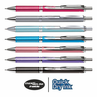 BL407 ENERGEL METAL RED BDY BLACK INK (WEB)