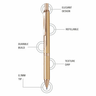 BL407 ENERGEL METAL -GOLD BODY BLUE INK (WEB)