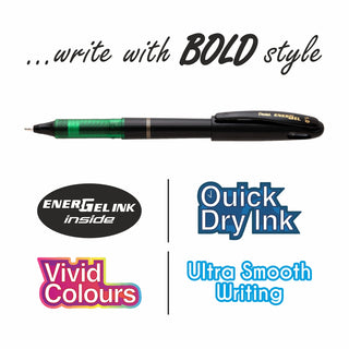 BL410-EGL BOLD 1.0MM-1PC BOX GREEN INK (WEB)