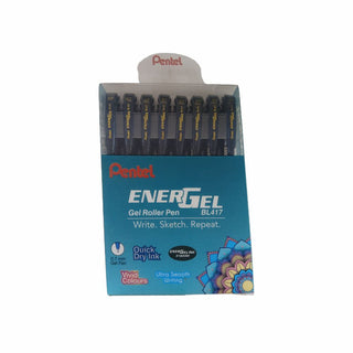 BL417-ENERGEL-8PC SET NAVY BLUE INK(CA) (WEB)