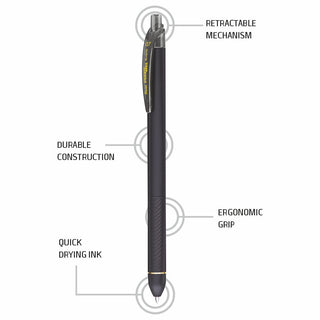 BL437R1 ENERGEL CLICK-1PC BOX BLACK INK (WEB)