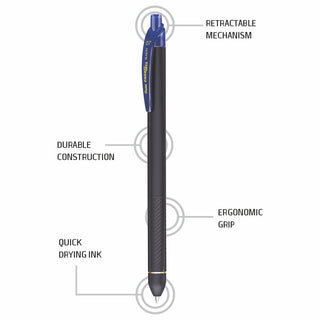 BL437R1 ENERGEL CLICK-1PC BOX BLUE(C)INK (WEB)