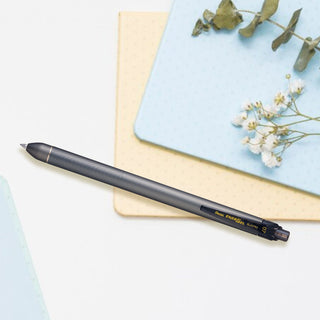 BL437R2 Energel Click 1PC Blister Met.Grey Bdy Black INK (WEB)