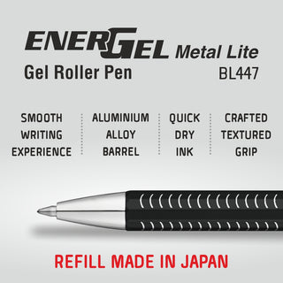 BL447-EG METAL LITE 1PC BLST BLACK BDY/BLACK INK (WEB)