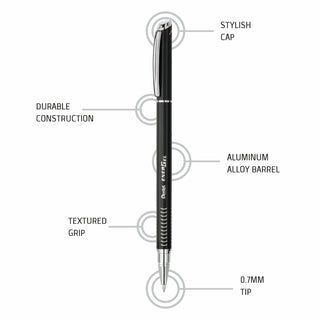 BL457-EG METAL LITE 1PC BLST BLACK BDY/BLACK INK (WEB)