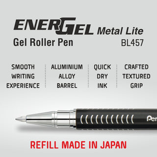 BL457-EG METAL LITE 1PC BLST BLACK BDY/BLACK INK (WEB)