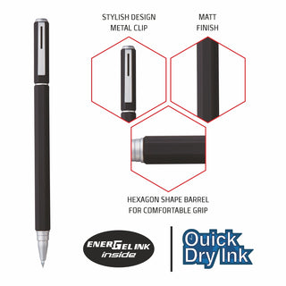 BLN665ACE ENERGEL BLACK BDY BLU INK (WEB)