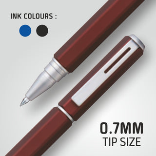 BL667ECE ENERGEL BRWN BDY BLU INK  (WEB)