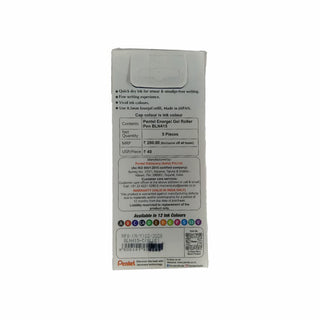 BLN415 ENERGEL(GREY)5PC SET BLUE(C)INK (WEB)