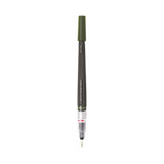 XGFL-COLOUR BRUSH PEN-OL GREEN(115X)(10PC BX)(WEB)