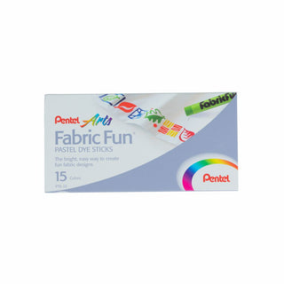 FABRIC FUN PASTEL D STICKS 15 COLOURS PTS 15E(WEB)