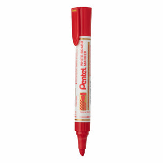 MW45 WB MARKER -10PC BOX RED(B)INK (WEB)