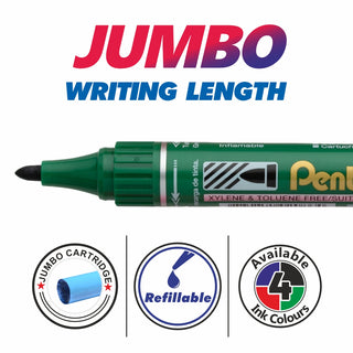 N450 PM MARKER -10PC BOX GREEN(D)INK (WEB)