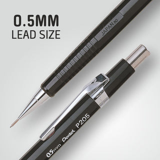 P205-A 0.5MM AUTO PENCIL BLACK BDY1PC BOX(WEB)