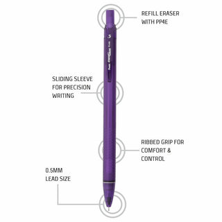PL435 0.5MM PENCIL 1PC PCH VIOLET BODY (WEB)