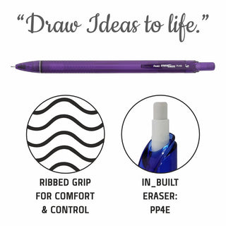 PL435 0.5MM PENCIL 1PC PCH VIOLET BODY (WEB)