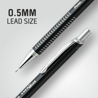 PL445 0.5MM M.PENCIL 1PC BOX BLACK BODY (WEB)
