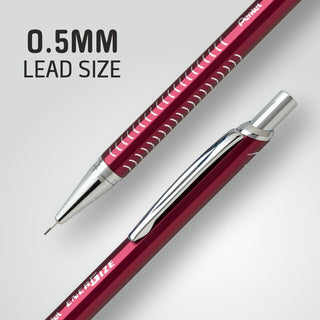 PL445 0.5MM M.PENCIL 1PC BOX RED BODY (WEB)