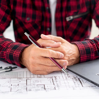 PL445 0.5MM M.PENCIL 1PC BOX RED BODY (WEB)