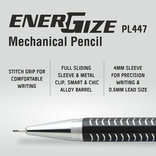 PL447 0.7MM M.PENCIL 1PC BOX BLACK BODY (WEB)