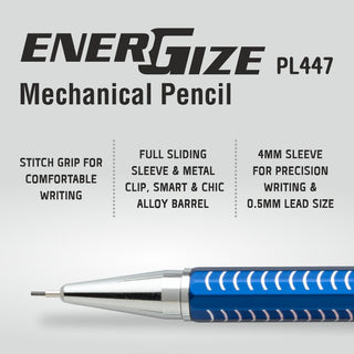 PL447 0.7MM M.PENCIL 1PC BOX BLUE BODY (WEB)