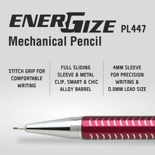 PL447 0.7MM M.PENCIL 1PC BOX RED BODY (WEB)