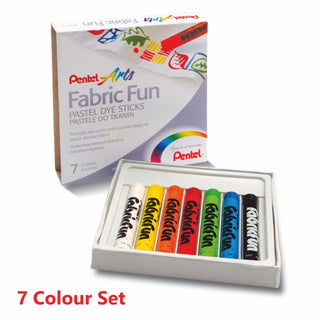FABRIC FUN PASTEL D STICKS 7 COLOURS PTS 07E(WEB)