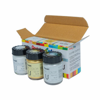 WPU-T-POSTER CLR 3PC SET Gold/Silver/White(WEB)