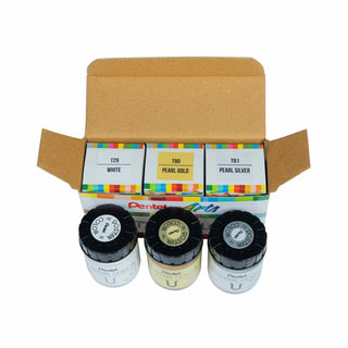 WPU-T-POSTER CLR 3PC SET Gold/Silver/White(WEB)