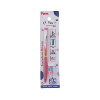 QE425 0.5MM M.PENCIL 1PC BLISTER PINK (WEB)