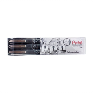 S20P 3PC  POINTLINER C.GRAPH WB INK PEN(WEB)