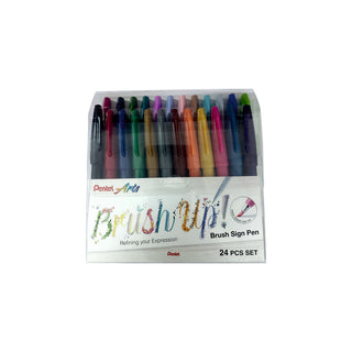 SES15C-BR. SIGN PEN 24PC SET  (WEB)