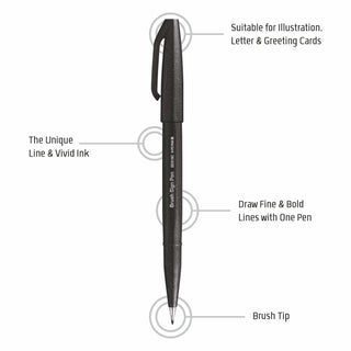 SES15C-BR.SIGN PEN 12PCSET PEMIUM CLR(WEB)