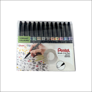SESF30C-BRUSH SIGN ARTIST 12PC SET(WEB)