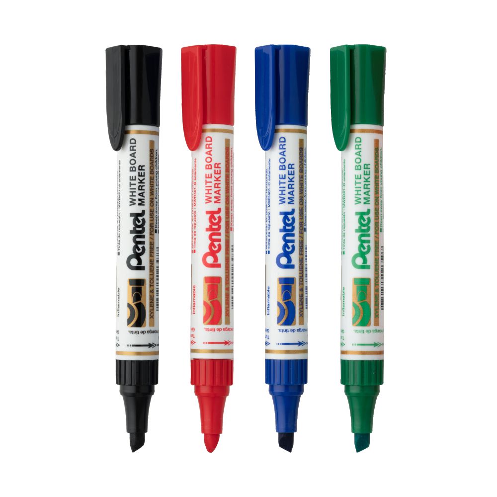 WHITE BOARD MARKER CHISEL TIP – pentelonline