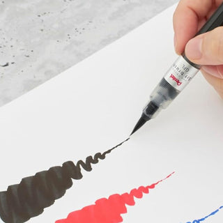 XGFL-COLOUR BRUSH PEN- BLACK(101X) (WEB)