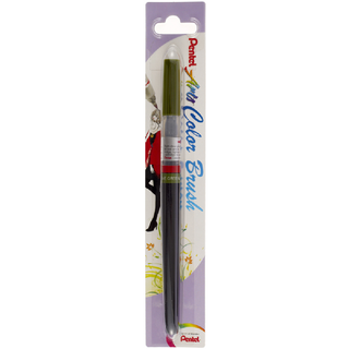 XGFL-COLOUR BRUSH PEN-OL GREEN(115X)(10PC BX)(WEB)