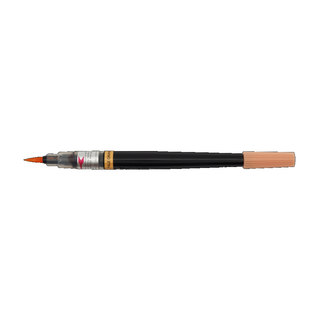 XGFL-COLOUR BRUSH PEN-P.ORANGE(116X)(10PC BX)(WEB)